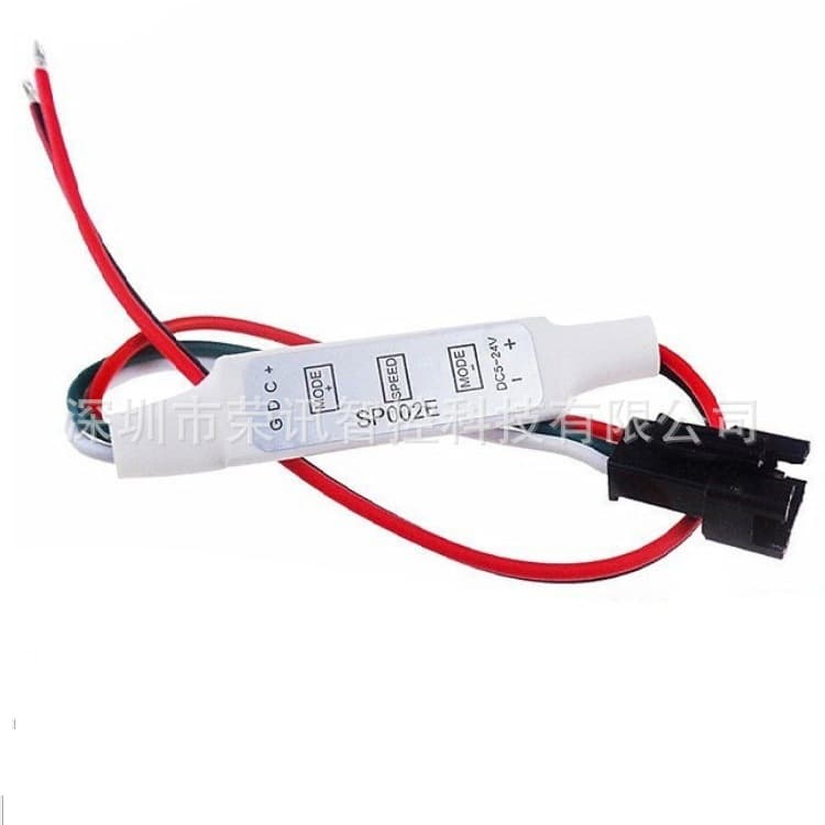 3-key Phantom Controller Three-key 5-24V WS2812B 2811 Phantom Horse Running Water Light Strip Controller