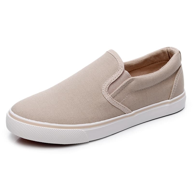 2023 Spring Korean Canvas Shoes Men Work Shoes All Black Summer Breathable Casual Board Shoes Trendy Large Size Export