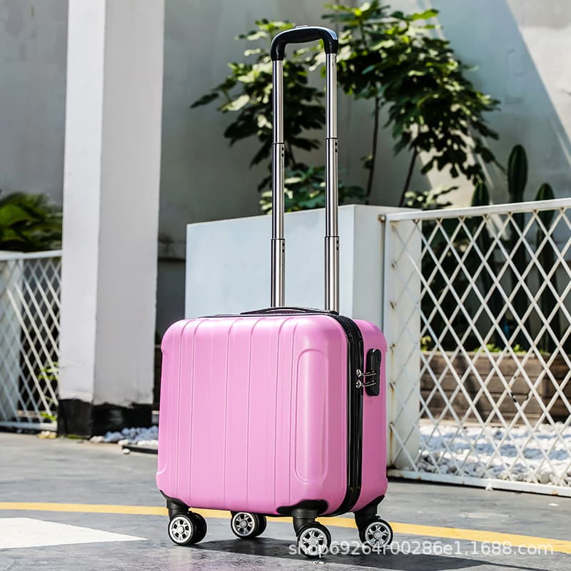 18-Inch Carry-On Suitcase Kids Small High-Appearance Trolley Case Large-Capacity Travel Luggage Drop-Resistant Multi-Functional