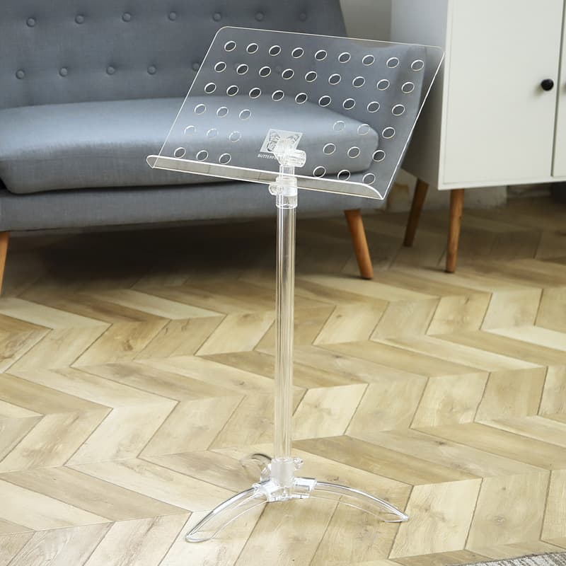 Universal large violin and erhu music stand, fully transparent music stand wholesale