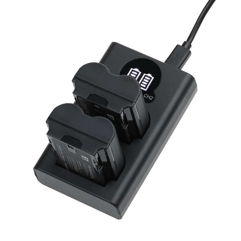 Catcher NP-W235 Charger GFX 50S II Compatible with Fujifilm Mirrorless Camera XT4 Dual Charger USB Dock Charger
