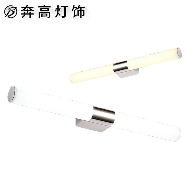 Cross-border Acrylic LED Mirror Light Wall Lamp for Bathroom Vanity Makeup Dressing Table Modern Minimalist