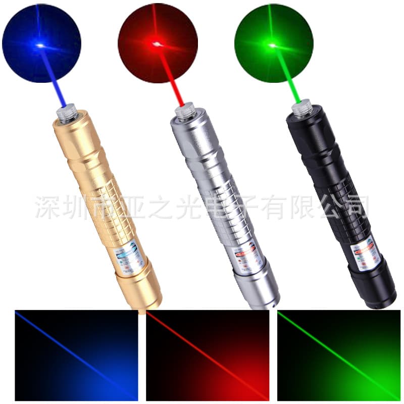 018 Green Red Blue Purple Starlight Laser Pointer Positioning Aid