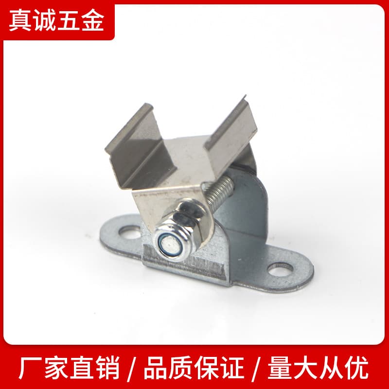 LED strip aluminum channel buckle, adjustable angle linear light aluminum profile, hardware strip rotating buckle bracket