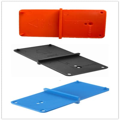 Hole opener, door panel hinge positioner, woodworking hole drill, drilling and positioning plate, 35mm hinge hole opener, 40mm hinge hole opener