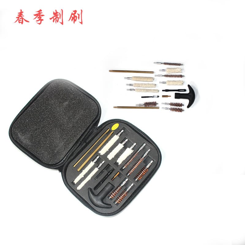 Manufacturer supplies EVA bag cleaning tools, including tube brushes, gun brushes, and bristle brushes.