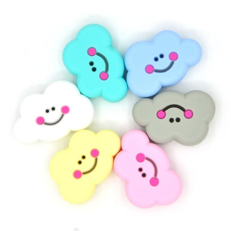 New Teether Pacifier Clip Baby Supplies Silicone Beads Infant Feeding Chewing Teething Stick