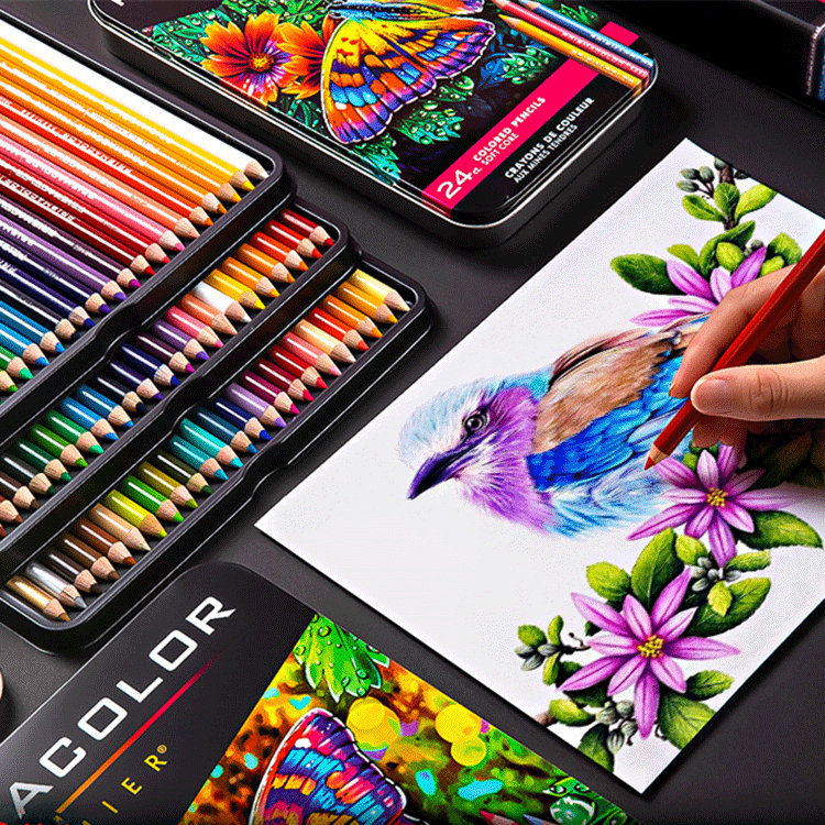 Prismacolor Colored Pencils USA Sanford Drawing Professional Colored Pencils Art Student Painting Single Wholesale Oil-based Colored Pencils
