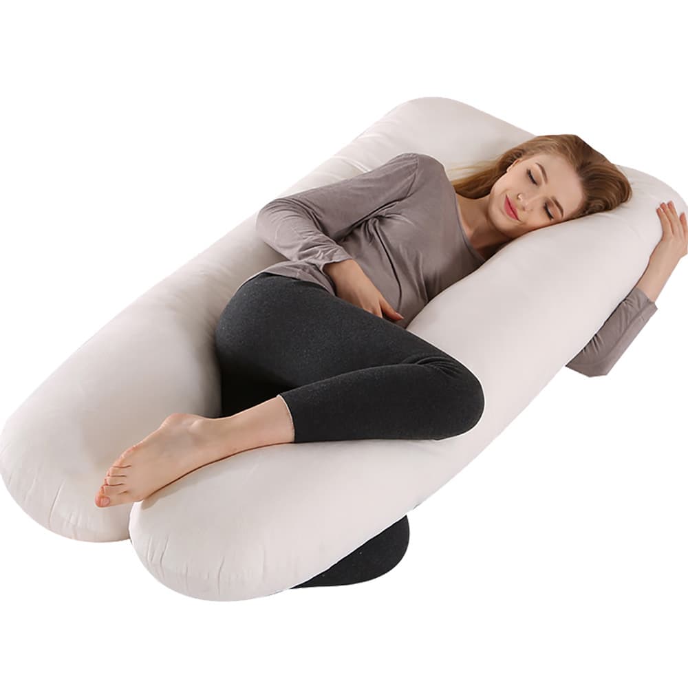 Multifunctional Pregnancy Pillow Cotton Lumbar Support Side Sleeping Pillow Nursing Pillow Hot Selling for eBay Amazon Direct Supply