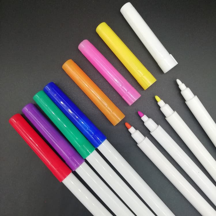 Manufacturer-made outline marking highlighter white liquid dust-free chalk LED colored erasable light board pen