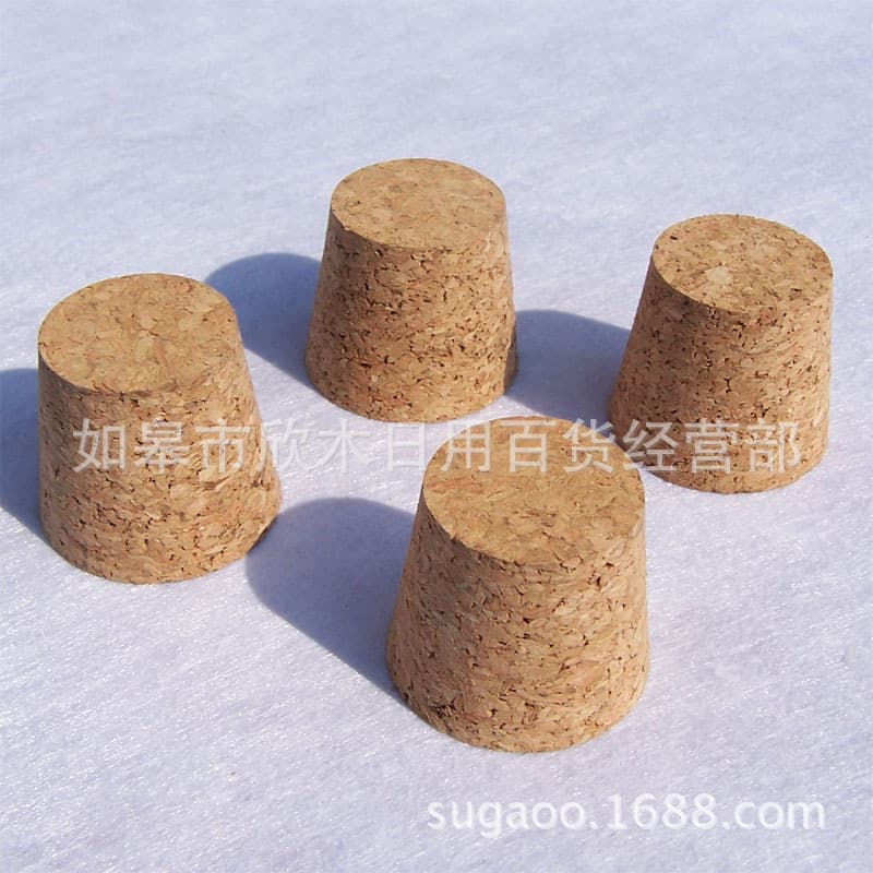 Wooden Corks For Bottles - Pack 10 Natural Corks For Wine Liquor Bottles Durable Eco-friendly