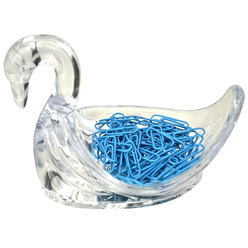 Baililai (PMP) PH205 paper clip holder. Transparent office supplies storage box