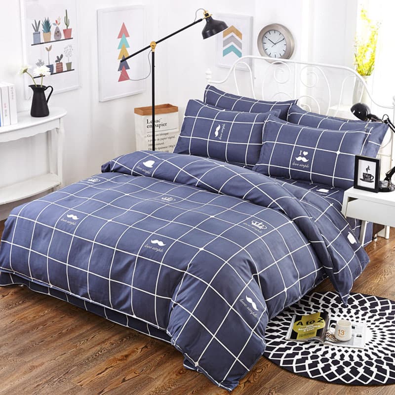 Bedding, single and double sheets/duvet covers, student dormitory bedding, factory direct sales.