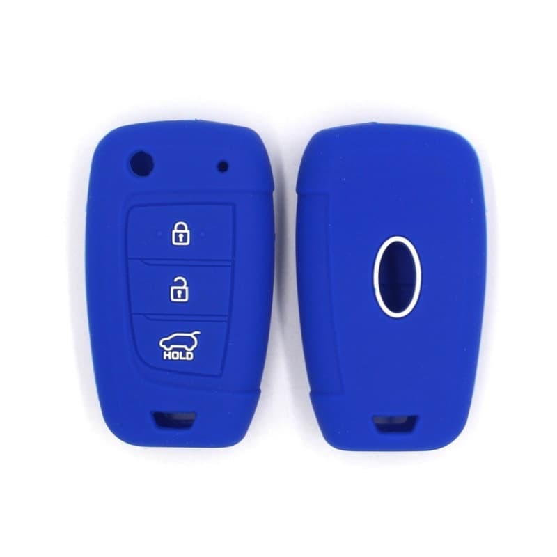 Manufacturer suitable for modern folding 3-key key silicone case environmentally friendly soft rubber key case without car logo