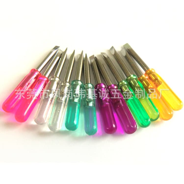 Mini colored screwdriver, Phillips screwdriver, 32MM45MM55MM manual screwdriver manufacturer supply