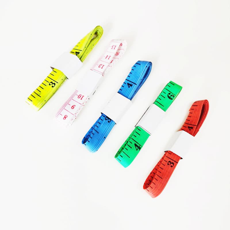 Measuring tape, three-way garment tape, frame decoration accessory package matching, soft tape 60 market inches/1.5 meters