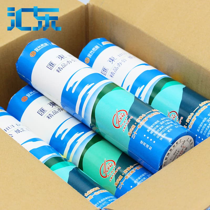 Huidong Paper Thermal Fax Paper, Thermal Paper for Fax Machines, A4 Fax Paper 55g 210mm*30m