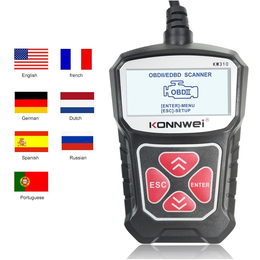 Amazon EBAY TEMU AliExpress KW310 Car Diagnostic Scanner ECU Reader