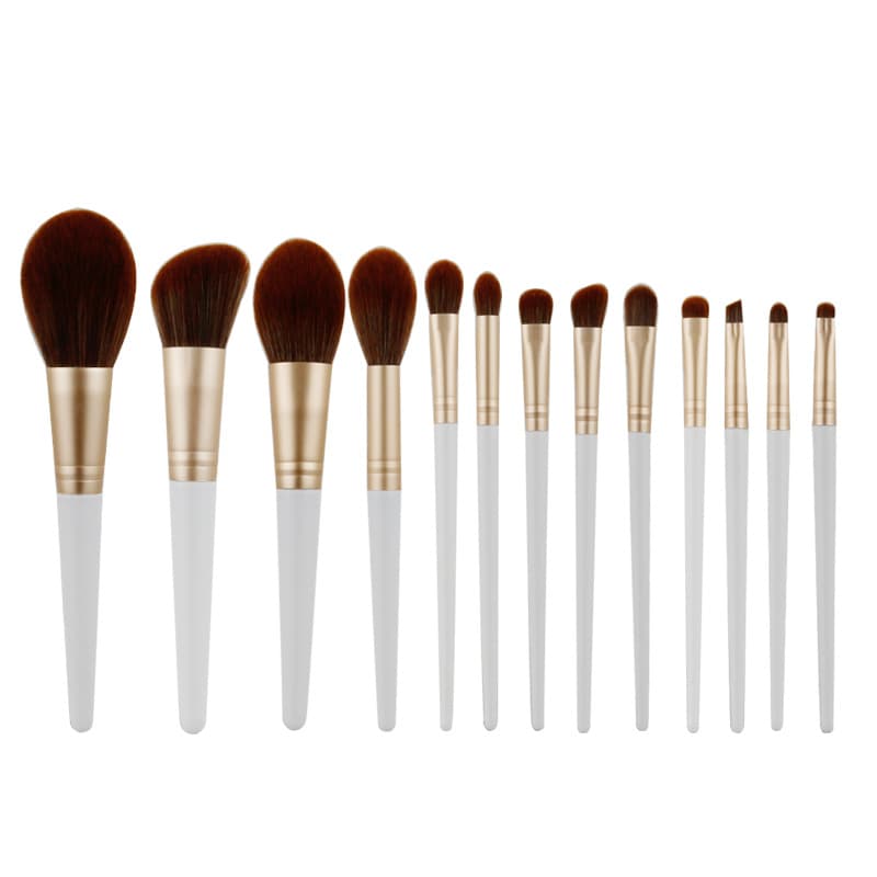 Zonia third generation poppy 13-piece makeup brush set loose set brush powder eye shadow brush beginner Cangzhou brush wholesale