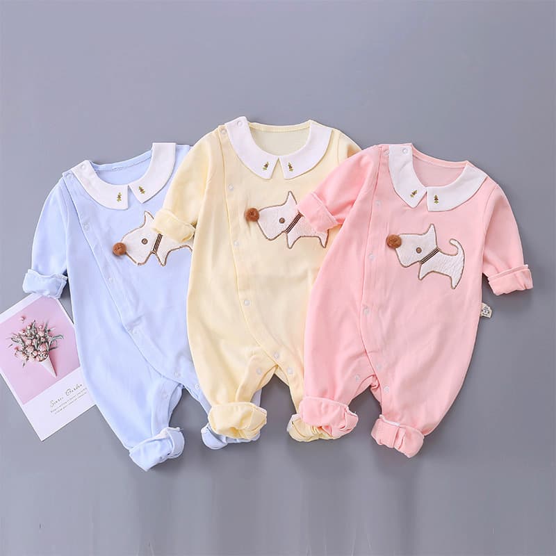 Baby Romper Autumn Cute Outfit Newborn Full Moon Suit Spring Fall Crawling Clothes