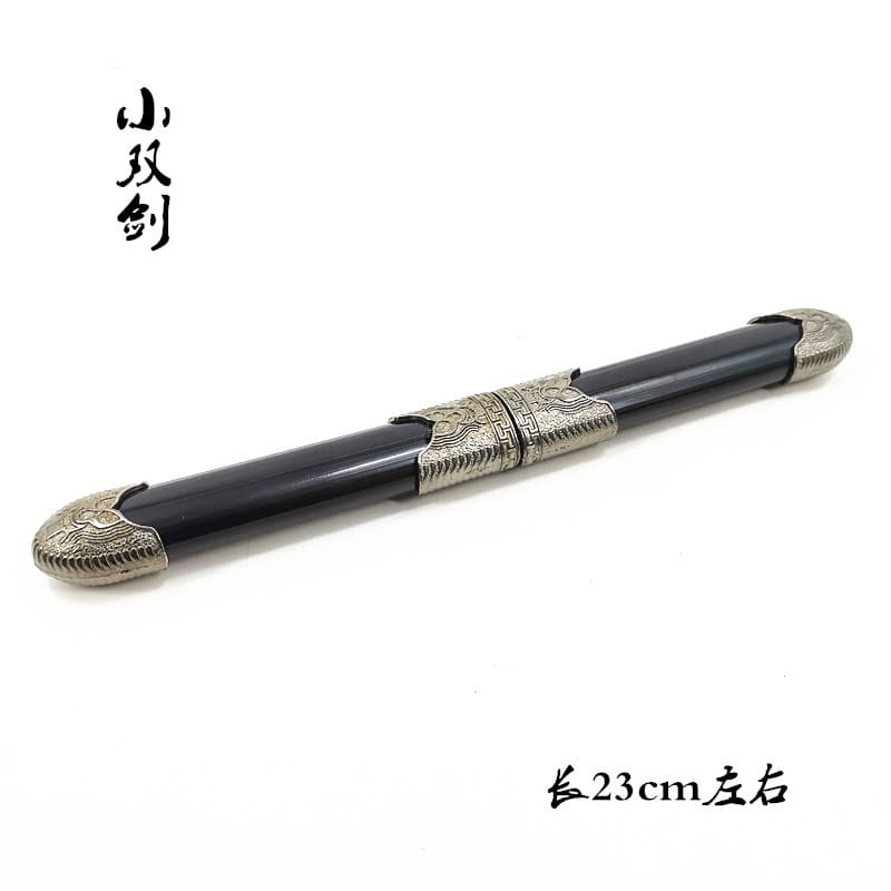 Factory Direct Small Double Swords Metal Craft Sword Iron Blade Treasure Sword House-protecting Sword Unsharpened Wholesale