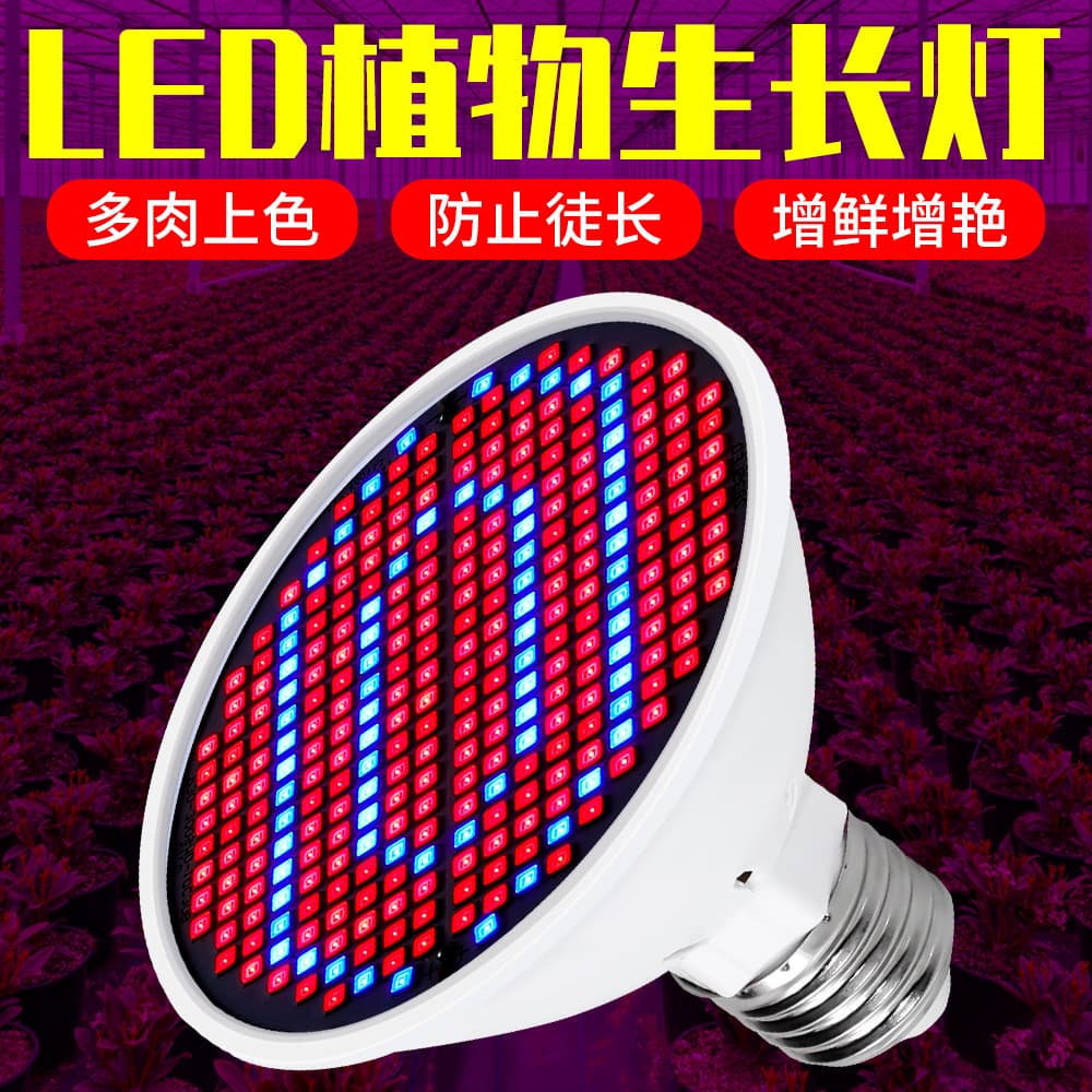Cross-border Hot Seller LED Plant Light with Full Spectrum Red/Blue Light for Greenhouse Vegetables and Succulent Seedlings