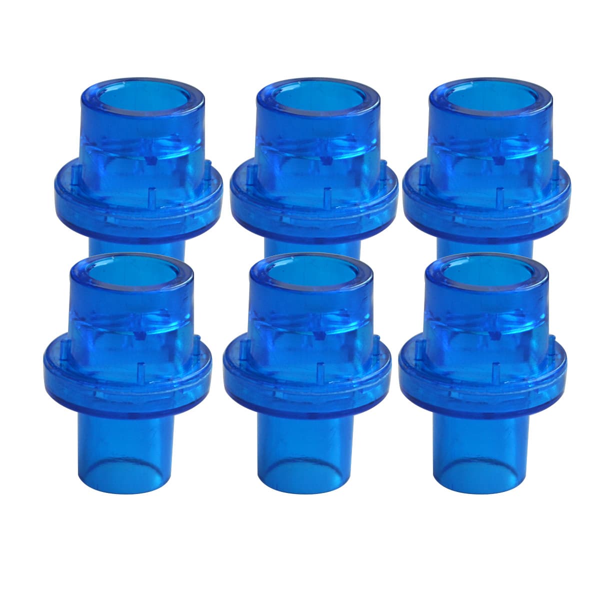 One-Way Valve, Mouth-to-Mouth Resuscitation Bite Piece, CPR Filter Plug, Mask Accessory