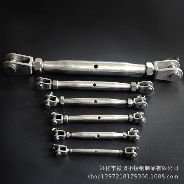 Weimeng 304 Stainless Steel Enclosed Turnbuckle, Turnbuckle Bolt, Closed-Body Turnbuckle Wire Tensioner