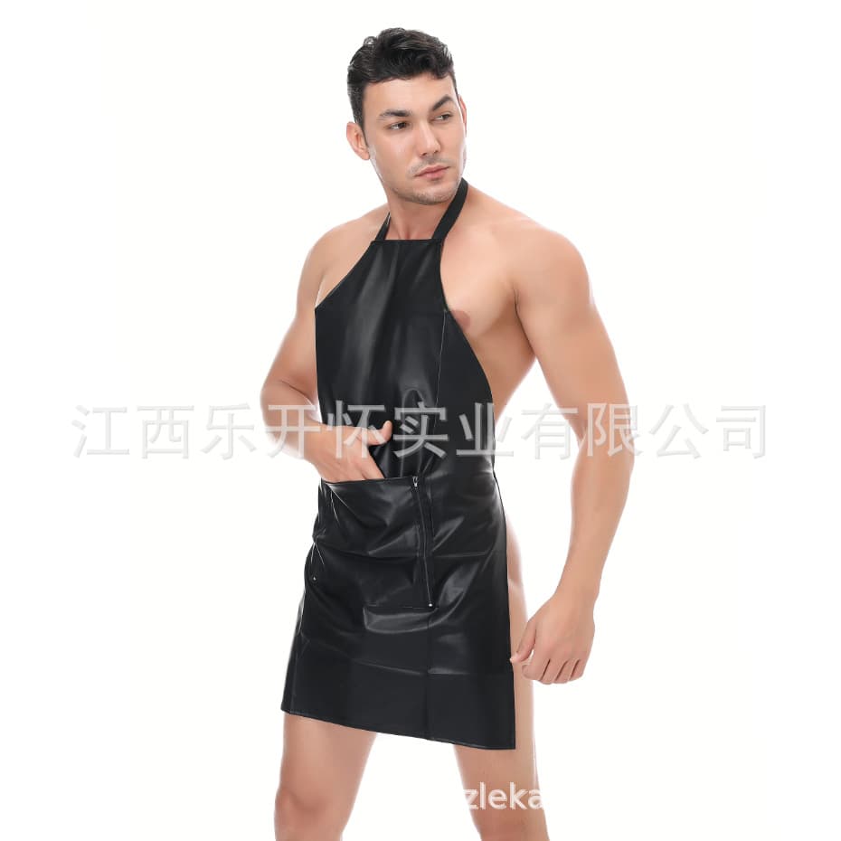 European and American Sexy Underwear Sexy Men's Apron Strap Crotch Skirt Nightclub Stage Costume N978