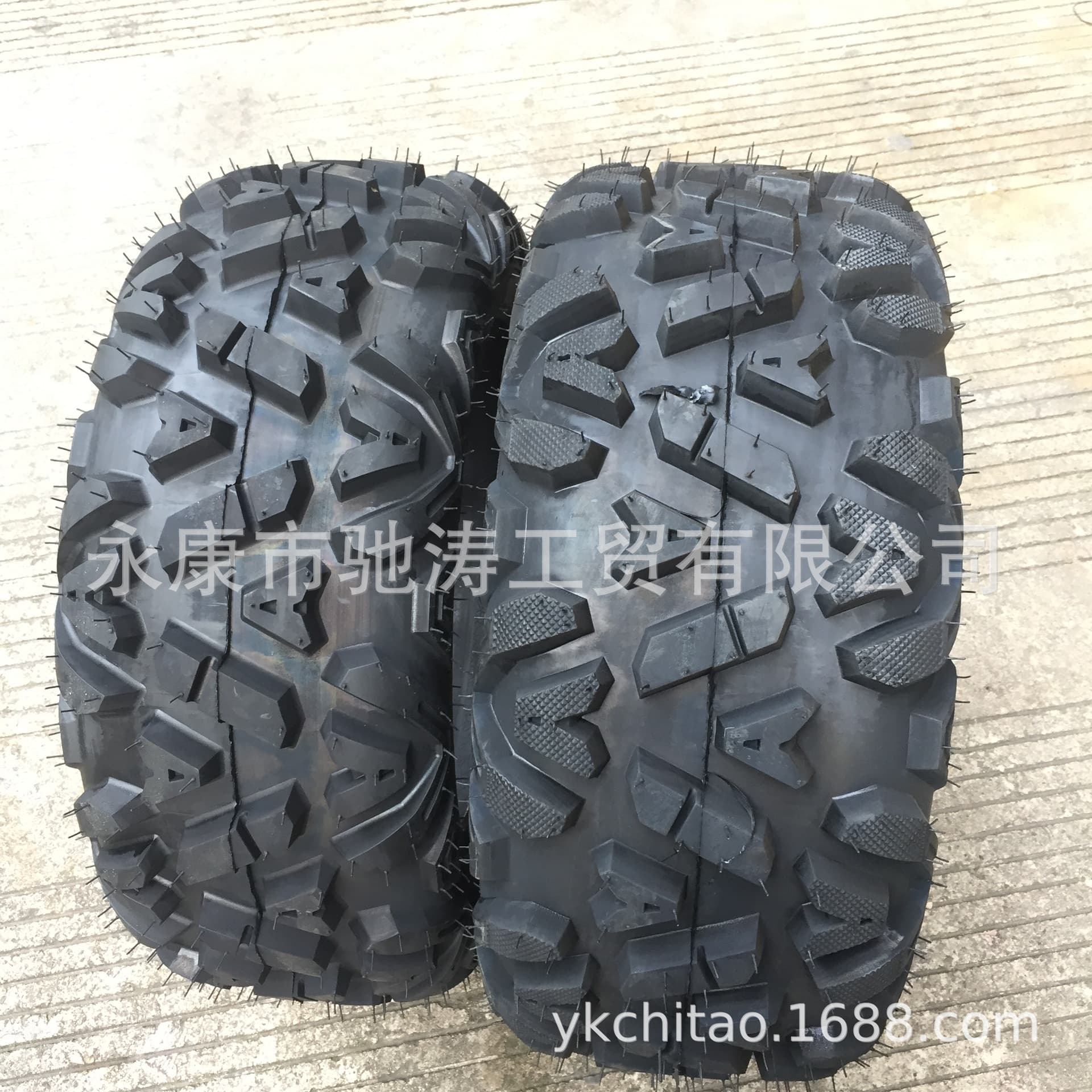 ATV tire 26x9-14 inch vacuum tire 26x11-14 tire farmer vehicle A-shaped flower wear-resistant 6-layer thickening