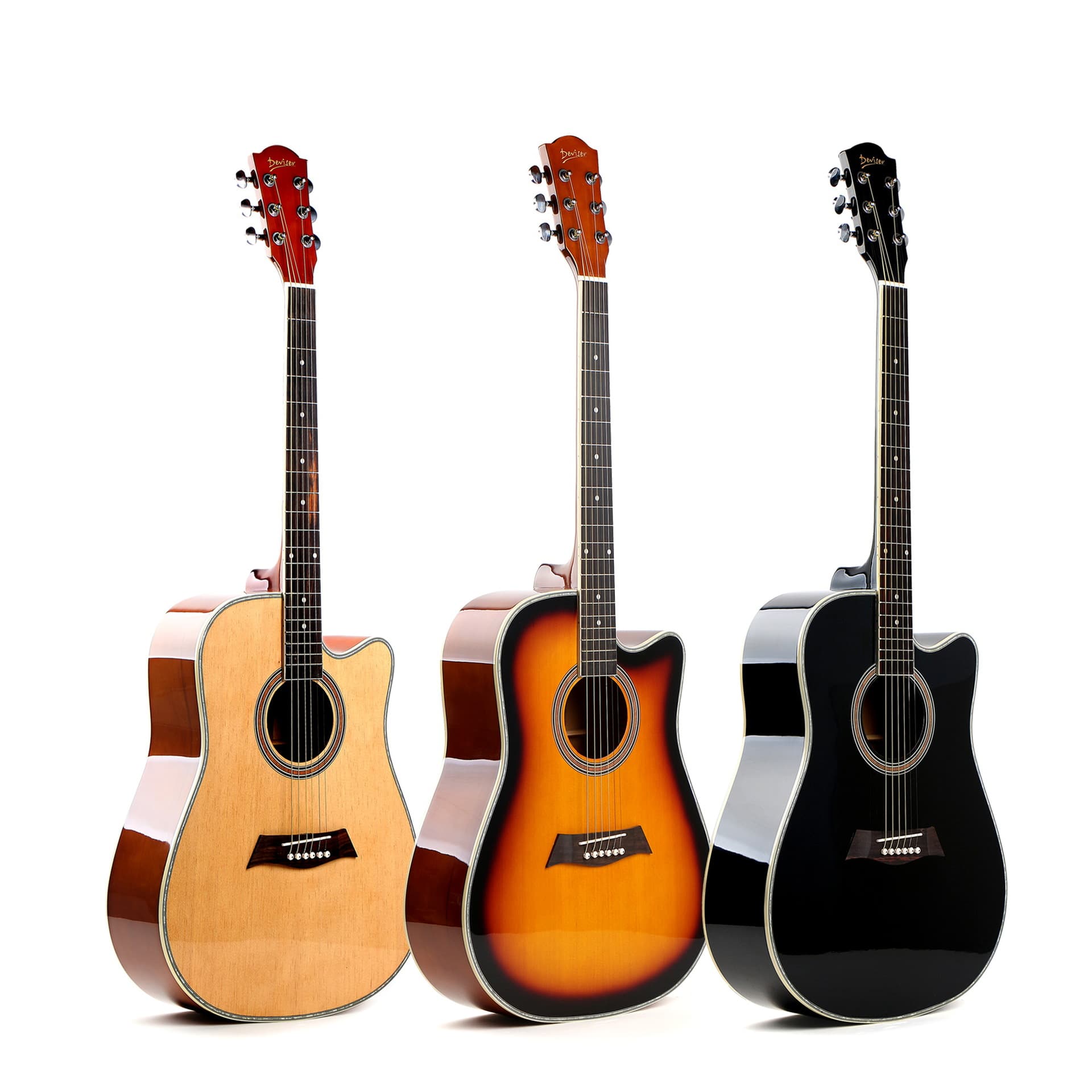 41 Inch Folk Guitar Spruce Wood Beginner Guitar Pickup Ready Quality Export Manufacturer Acoustic Guitar