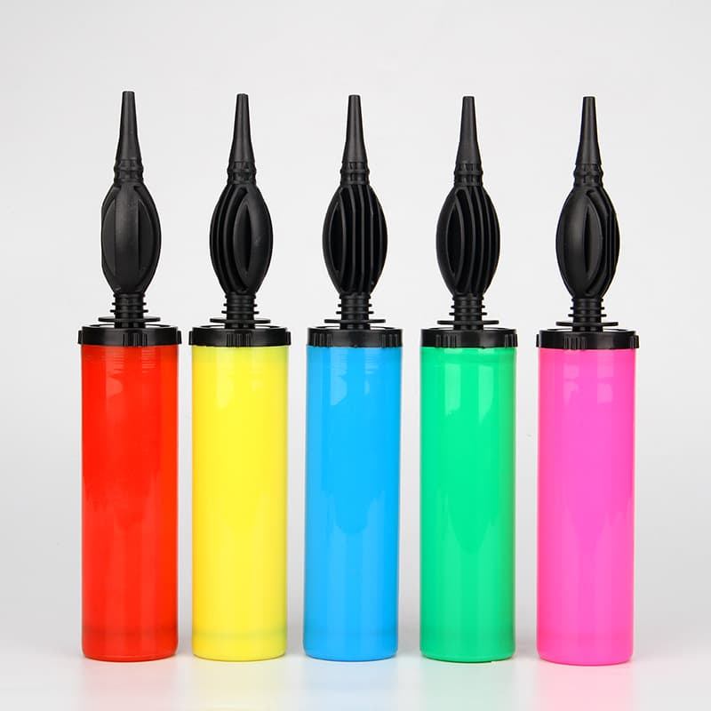 Shuangpu SPU round head flat head balloon pump two-way hand pump wedding party decoration balloon inflator