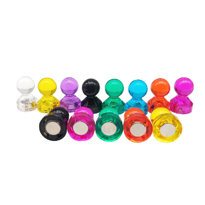 Strong magnetic push pins, powerful magnets toys, colored mini whiteboard/blackboard teaching, calligraphy and painting, office small magnets