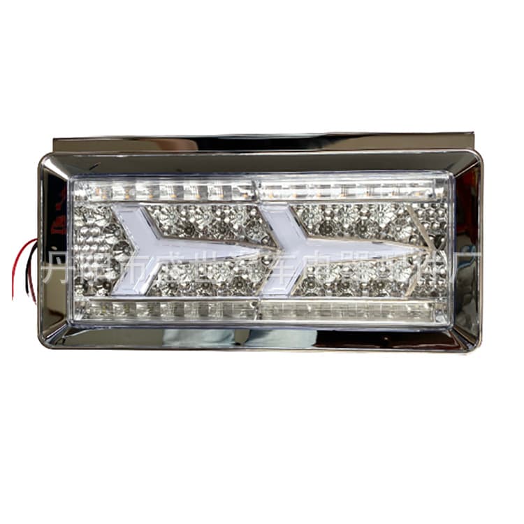 Japanese Truck Taillight Iron Frame Flying Model Rear Taillight Running Light Signal Light