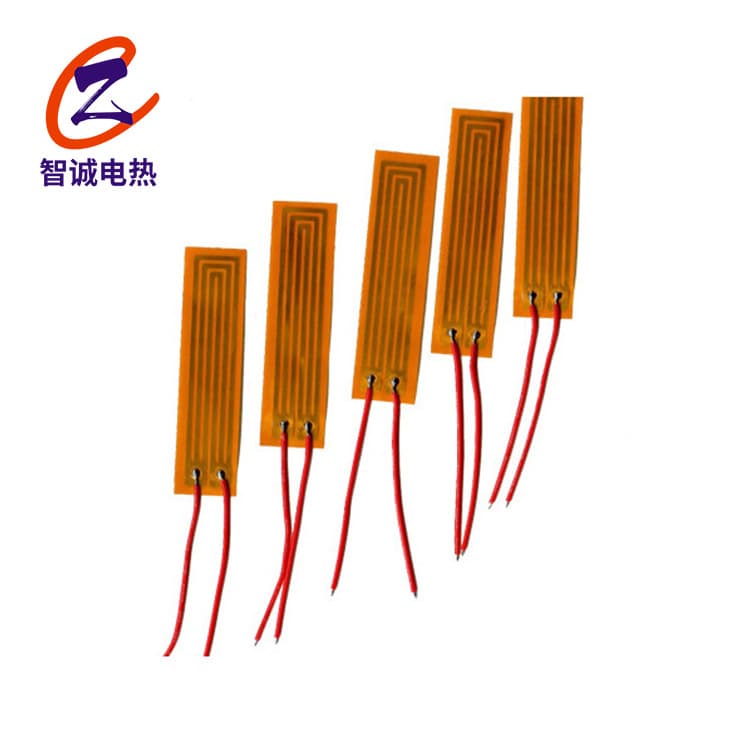 Custom supply 0.12mm thickness heating pad with wire vibrator heating film PI metal heating pad