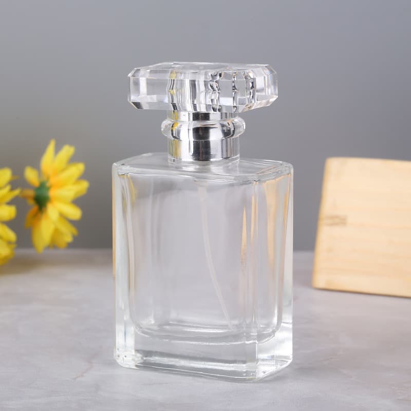 F092-50ML Perfume Refill Bottle Portable Empty Bottle Perfume Dispenser Glass High-End Perfume Empty Bottle Press Pump