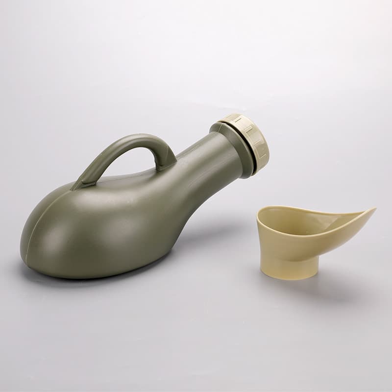 1000ML male urinal, medical plastic with lid, elderly urinal manufacturer wholesale