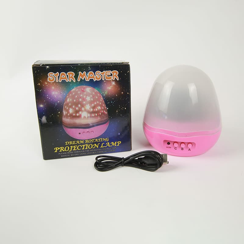 Factory Wholesale Creative Gift: Strawberry Starry Sky Projection Night Light for Children's Birthdays