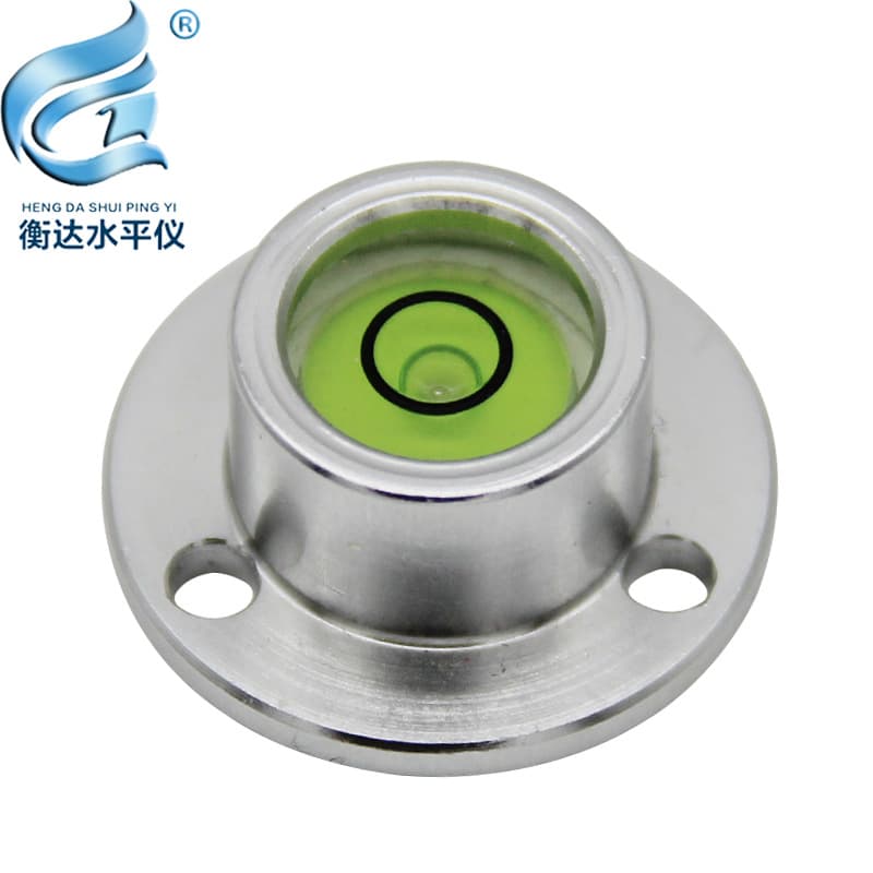 Aluminum Alloy Circular Bubble Level, Bullseye Level, Mini Micro Bullseye Level, Manufacturer
