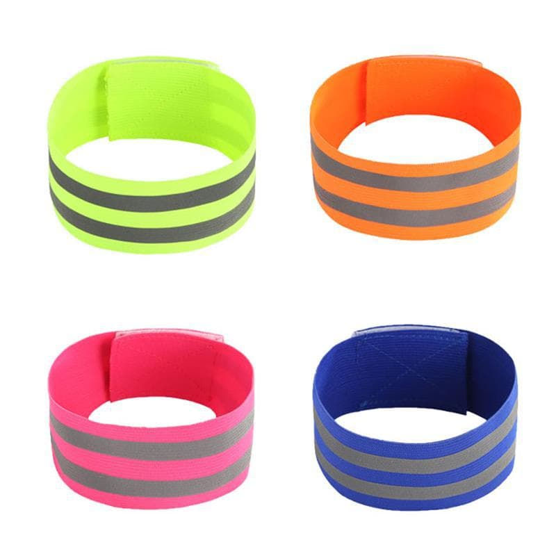 Reflective Wristbands, Warning Straps, High-Visibility Night Running Armbands, Bracelets for Cross-Border Sports Safety, Cycling, and Outdoor Reflective Wear