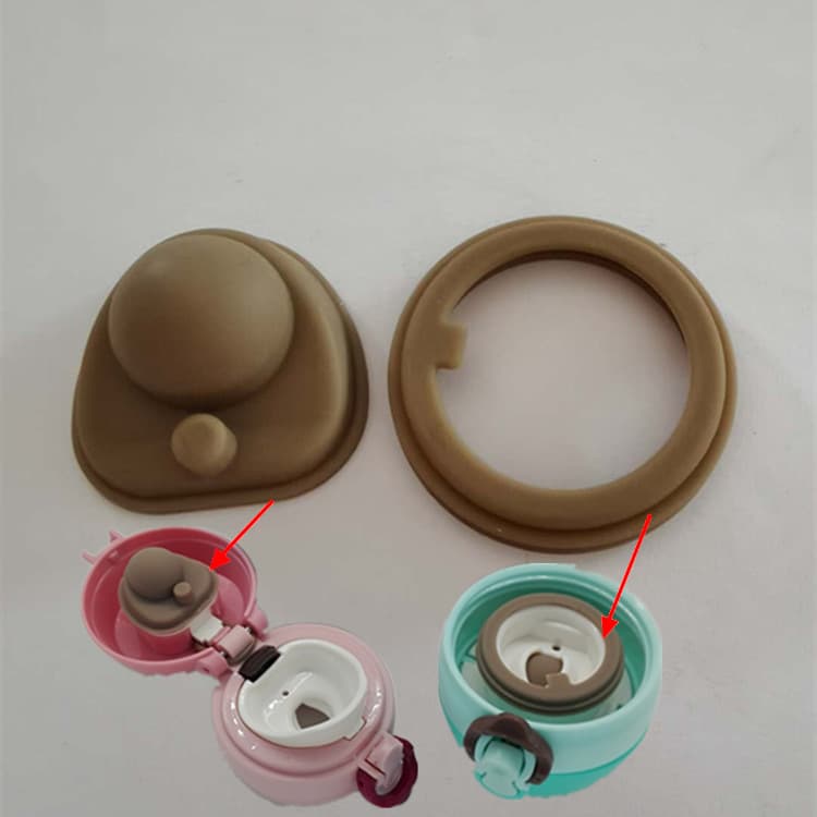 Small thermos cup replacement sealing rings, silicone leak-proof gaskets