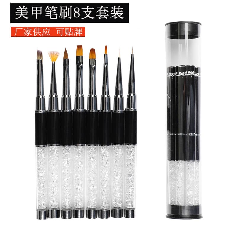 Factory Direct Nail Art Pen Set Nail Brush Liner Pen Stippling Pen Painting Pen Nail Tools