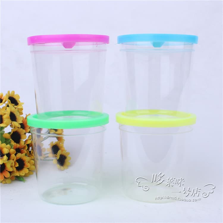 Thickened Betta Fish Tank Wholesale Mini Betta Cup Enclosed Small Fish Tank Aquarium Plastic Transparent Box Jellyfish Tank