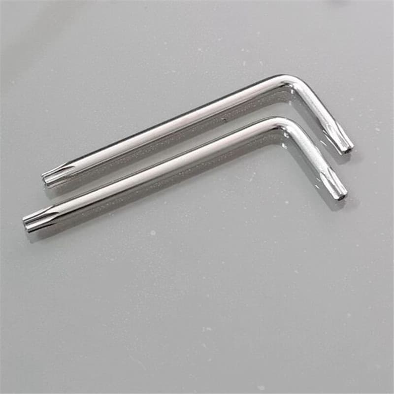 T20, T30 L-shaped Torx wrench Torx wrench star wrench anti-theft hollow anti-rotation wrench