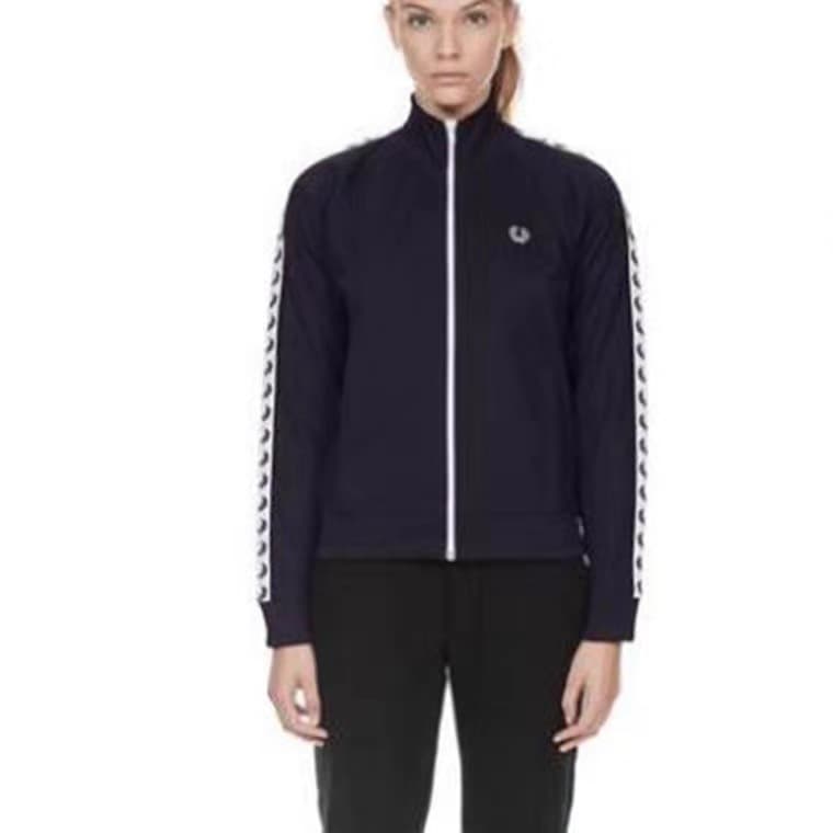 British Street Style Men's and Women's Couple Outfit Olin Wheat Fred Embroidered Cardigan Chinese Trend Brand Jacket