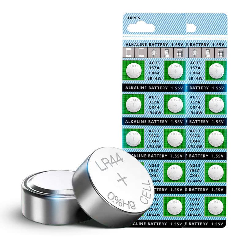 AG13 Carded Button Battery LR44 Industrial Pack for Toy Batteries, L1154 Electronic Light-up Toys