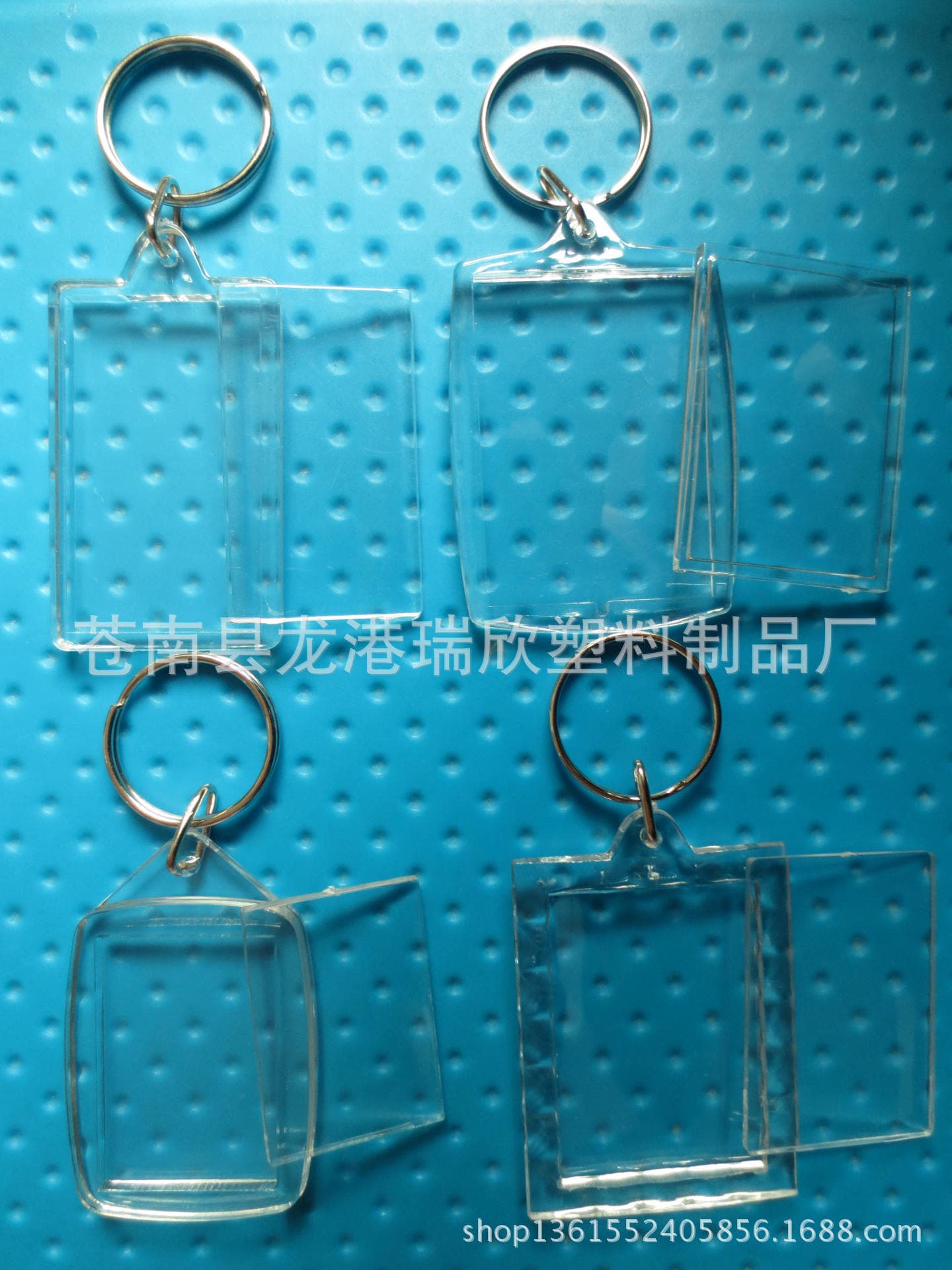 Supply photo frame keychain, acrylic keychain, plastic keychain, in-stock special clearance sale