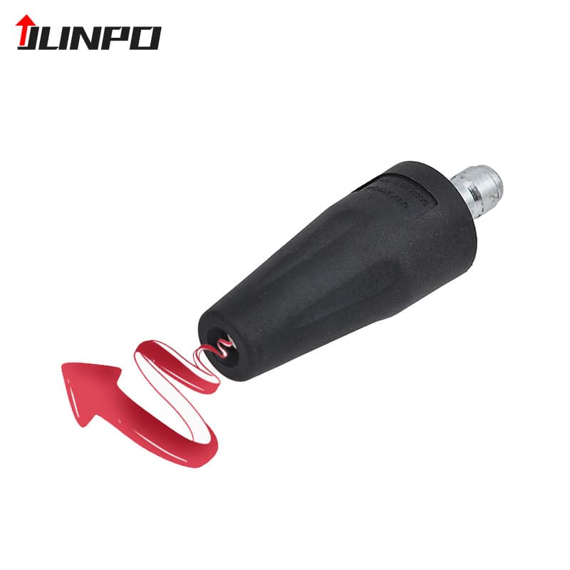 Cross-border exclusive 3600PSI lotus nozzle, high-pressure car wash machine water gun head, rust and bark removal, 360-degree rotating nozzle.