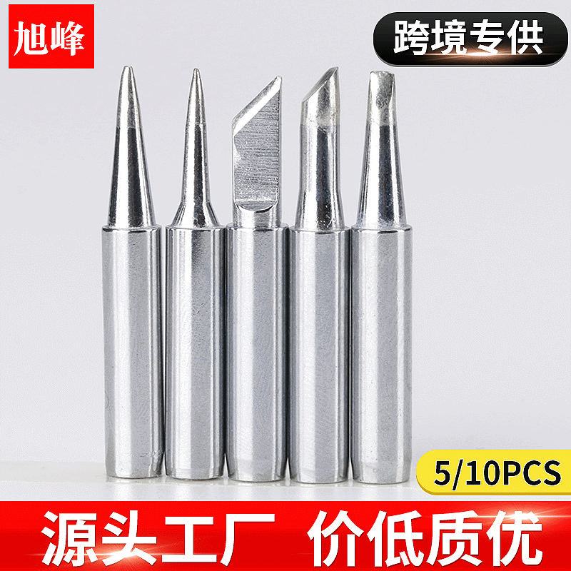 Thermocouple Soldering Iron Tip Set 5 Pcs 12 Pcs Constant Temperature Soldering Station 936 Series Sharp Chisel Knife Tip