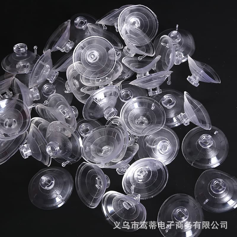Wedding car decoration 4cm transparent suction cups lollipop wedding car decoration suction cups parade fixing mushroom head strong suction cups